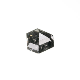 1.18 Carat Black Double Cut Geometric Diamond