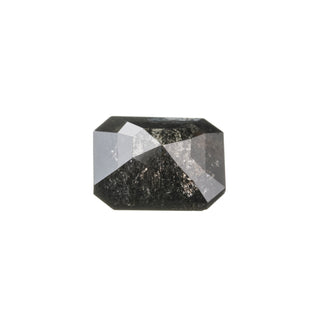 1.78 Carat Black Rose Cut Emerald Diamond