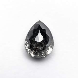 Black speckled pear diamond