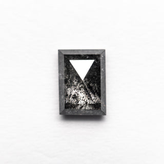 Black speckled rectangle diamond