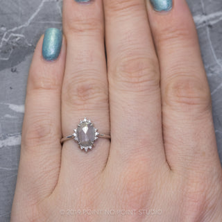 Custom Mini Halo Engagement Ring