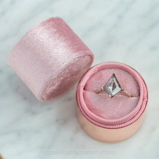 Velvet and Metal 'With This Ring' Box
