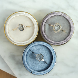 Velvet and Metal 'With This Ring' Box