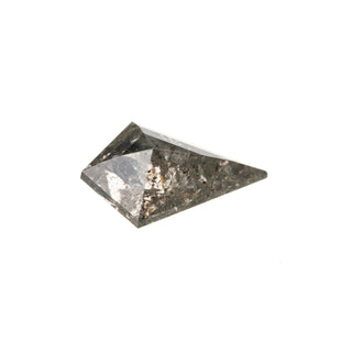 .83 Carat Salt and Pepper Rose Cut Kite Diamond