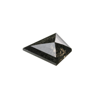 .88 Carat Black Diamond, Rose Cut Kite