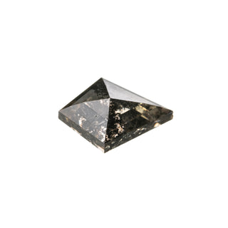 .96 Carat Salt and Pepper Rose Cut Kite Diamond