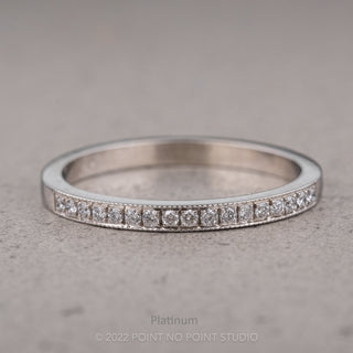 Jamie Wedding Ring, 17 White Diamond