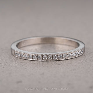 Jamie Wedding Ring, 17 White Diamond