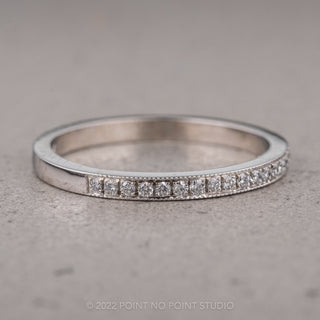 Jamie Wedding Ring, 17 White Diamond