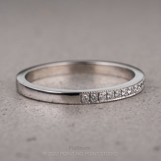 Jamie Wedding Ring, 17 White Diamond