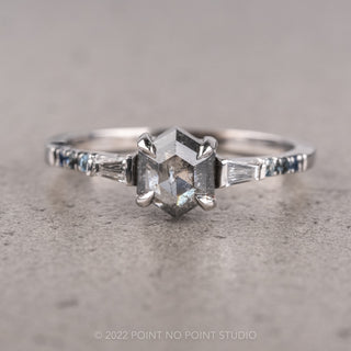 Custom Ombre Eliza Engagement Ring