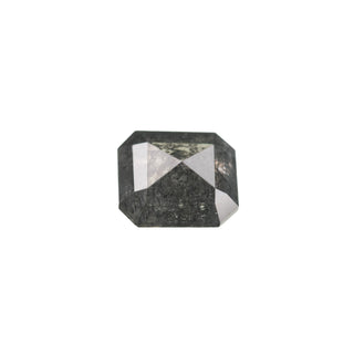 1.02 Carat Black Rose Cut Asscher Diamond