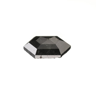 1.10 Carat Black Rose Cut Hexagon Diamond