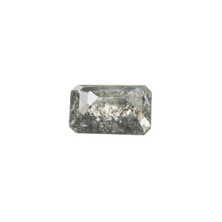 1.11 Carat Salt and Pepper Emerald Rose Cut Diamond