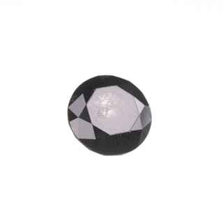 1.23 Carat Black Diamond, Double Cut Round