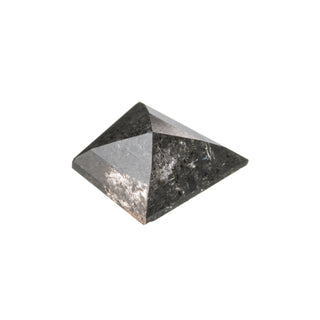 1.28 Carat Salt and Pepper Rose Cut Kite Diamond