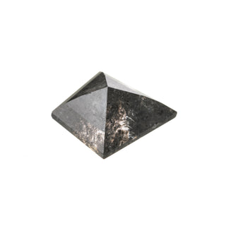 1.34 Carat Salt and Pepper Rose Cut Kite Diamond