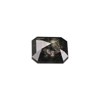 1.54 Carat Black Rose Cut Asscher Diamond