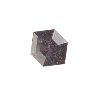 1.72 Carat Speckled Purple Full Cut Hexagon Sapphire