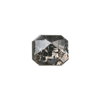 1.90 Carat Salt and Pepper Rose Cut Asscher Diamond