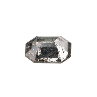 1.95 Carat Salt and Pepper Double Cut Octagon Diamond