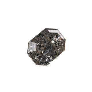 1.95 Carat Salt and Pepper Rose Cut Octagon Diamond
