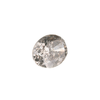 1.10 Carat Canadian Salt and Pepper Brilliant Cut Oval Diamond