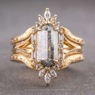 Vintage Wedding Ring Cuff Jacket, 14k Yellow Gold