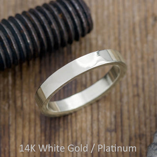 4mm Comfort Mens Wedding Ring Polished