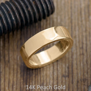 6mm Comfort Fit Mens Wedding Band, Polished