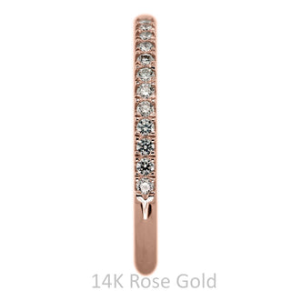 Half Eternity Wedding Ring, 15 White Diamond