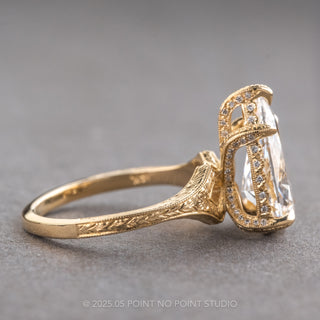 Custom Lab Diamond Faye Engagement Ring