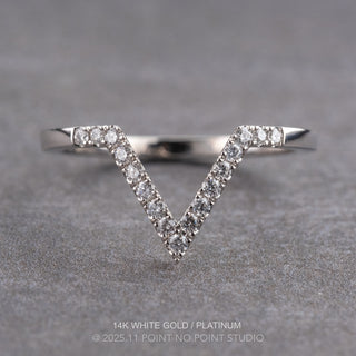 Victoria Wedding Ring, 17 Diamond