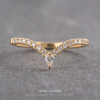Pia Wedding Ring, 17 Diamond