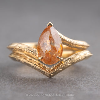 Louise Wedding Band, 14k Yellow Gold