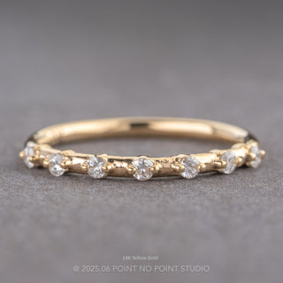 Nova Wedding Ring, 7 White Diamond