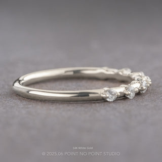 Nova Wedding Ring, 7 White Diamond