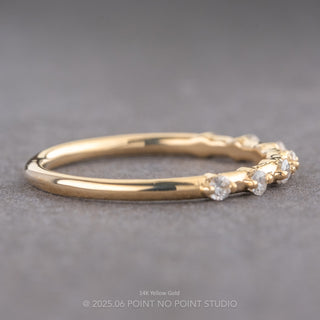 Nova Wedding Ring, 7 White Diamond