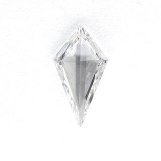 1.24 Carat Clear Rose Cut Kite Diamond