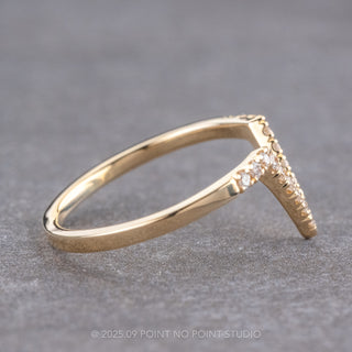 17 Diamond Large Victoria Band, 14K Yellow Gold