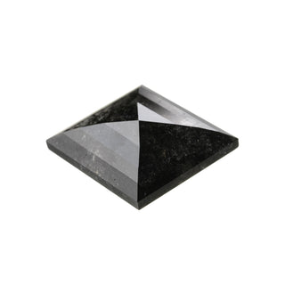 3.19 Carat Black Rose Cut Lozenge Diamond