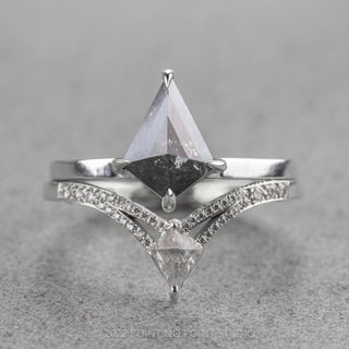 kite diamond engagement ring