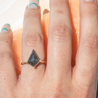 black diamond ring