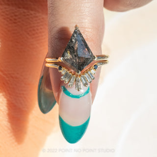 black kite diamond ring