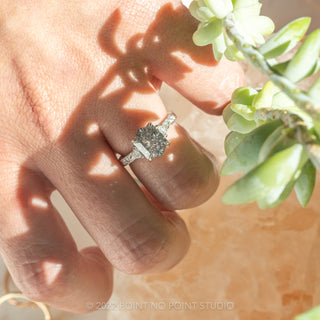 Custom Engraved Eliza Engagement Ring