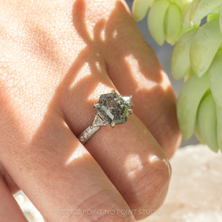 Custom Engraved Eliza Engagement Ring