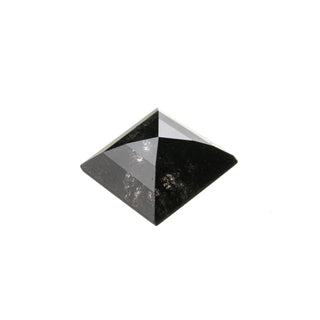 1.68 Carat Black Rose Cut Lozenge Diamond