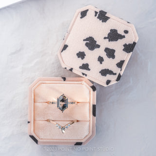 Listing for Reynaldo - Double Slot Ring Box - Rosy Cow - 10.28.26 NT