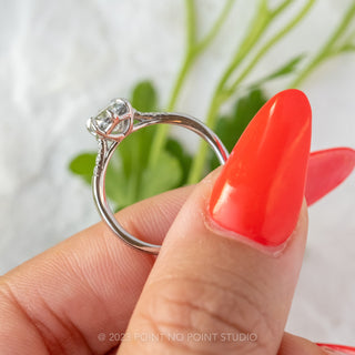 Alternative diamond engagement ring