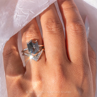salt and pepper diamond ring